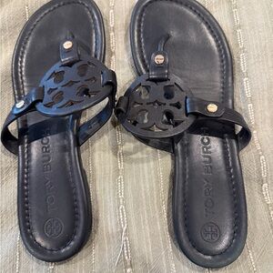 Tory Burch Black Cutout Sandals